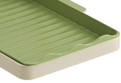 Підставка для кришок 14822 13х18х33.5 см зелена - фото 9
