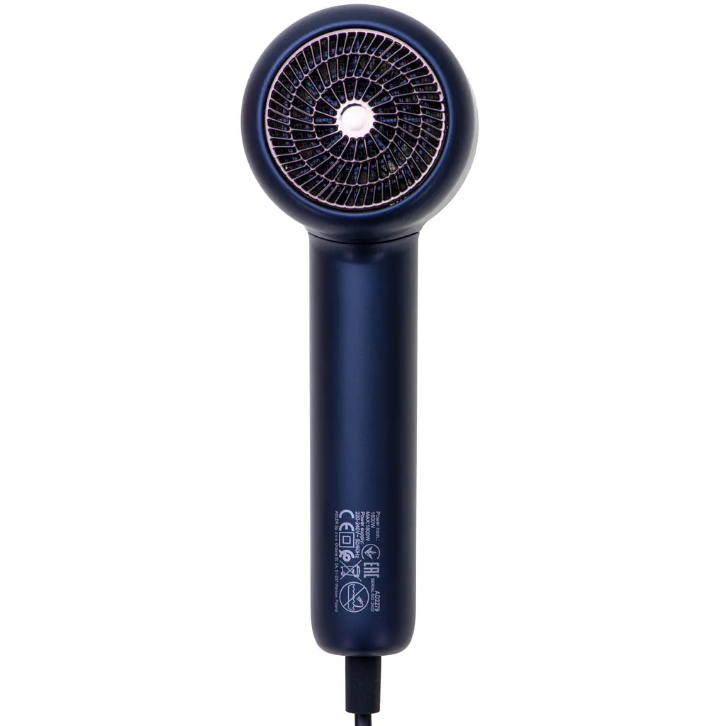 Фен Adler AD 2279b blue 1800Вт/ 2 скорости/ холодный обдув/ темп.режимов-2/ионизация/ насадки - 1 шт. - фото 5