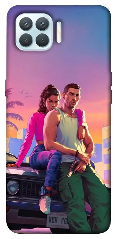 TPU чохол Demsky GTA VI Heroes для Oppo F17 Pro