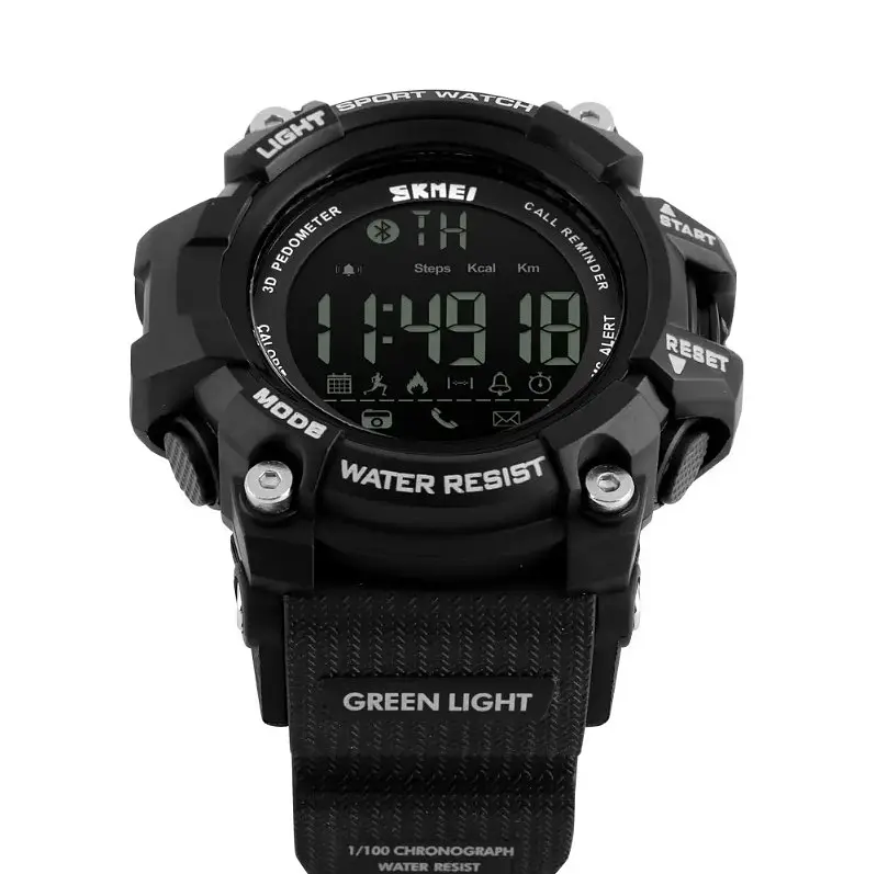 Спортивний годинник з Bluetooth Skmei 1227 (black) - фото 4