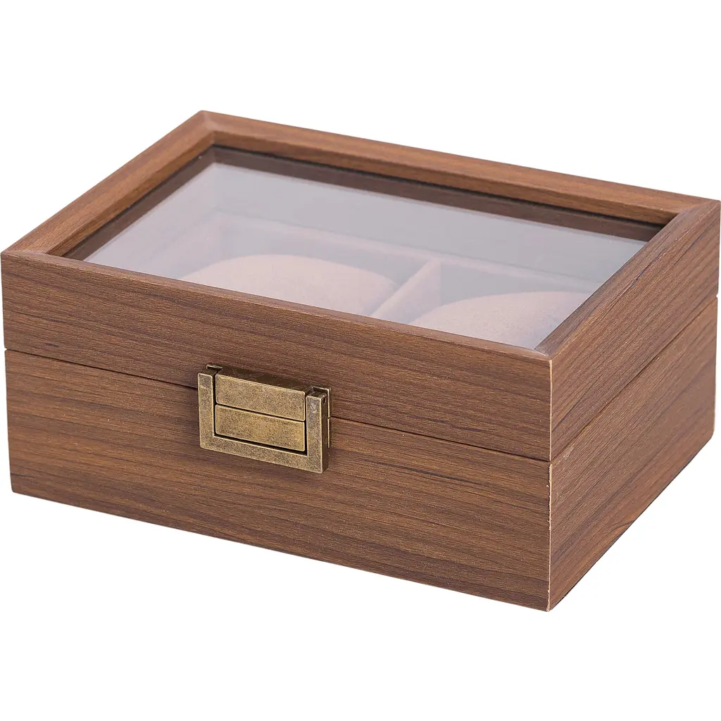 Скринька для годинників Yiwu із накидним замком 16.5х12х7.5 см HP-5-10 - фото 5