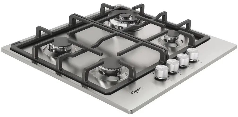 Варильна поверхня газова Whirlpool TKRL661IXEU 60 см чугун - фото 3