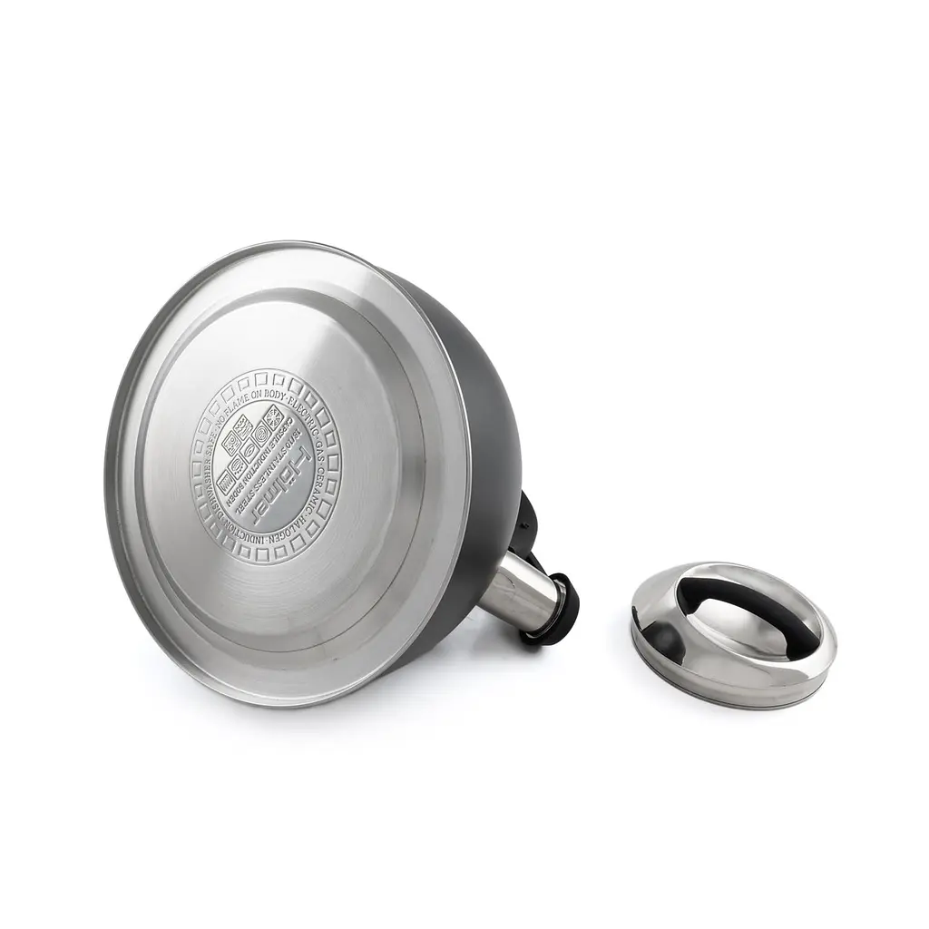 Чайник Holmer зі свистком, 3 л, чорний (WK-1430-BCSB Memory) - фото 9