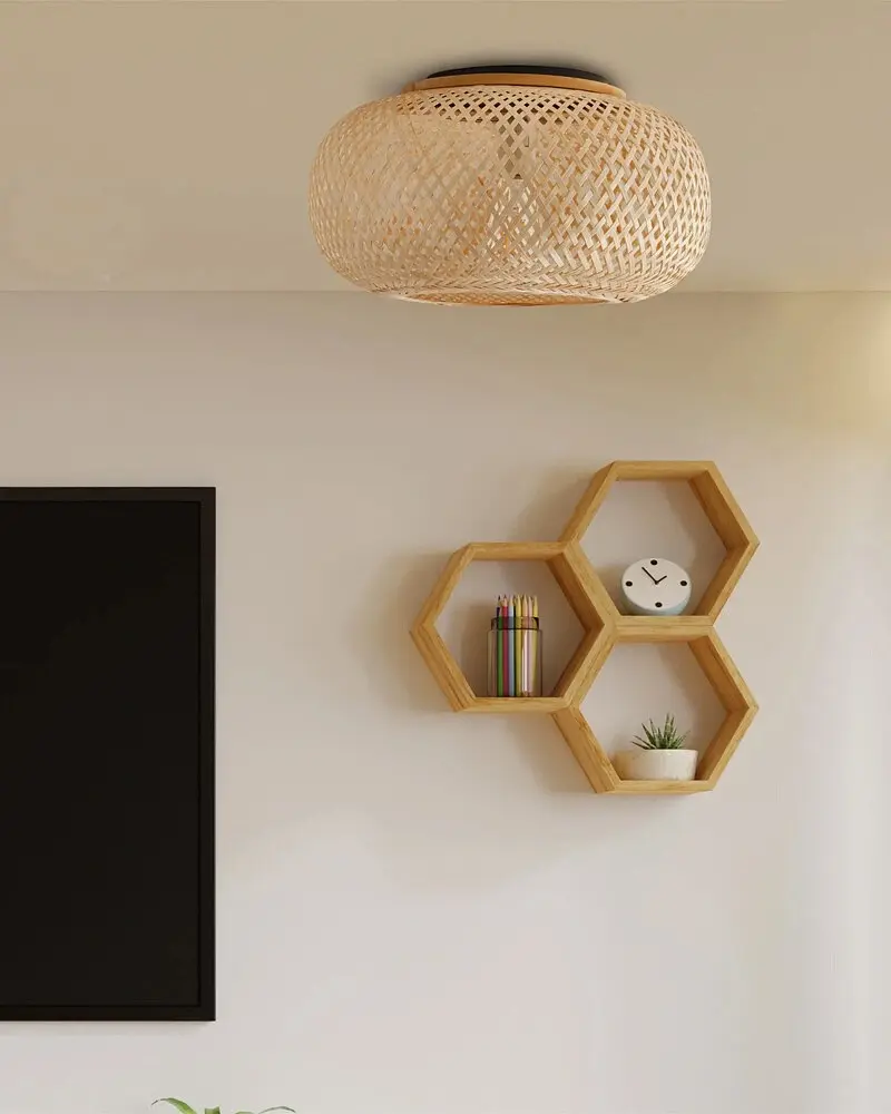 Люстра Goldlux 330499 Salomon E27 1x10W IP20 бежевая - фото 2