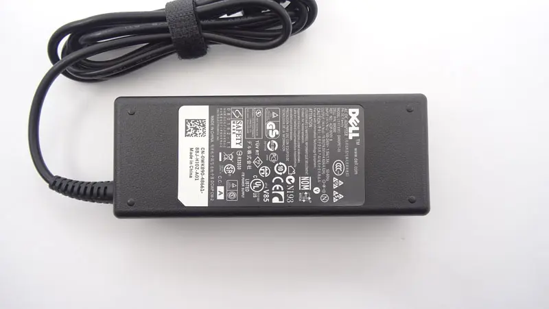 Блок живлення для ноутбука Dell 19.5V, 4.62A, 90W, 4.0x1.7, 3 hole, L-подібний роз'єм, black (без кабеля !) - фото 3