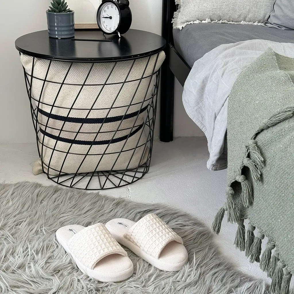 Кімнатні капці жіночі MBM My Home Tina White розмір 36-37 білі (SL-17 36-37 WHITE) - фото 7