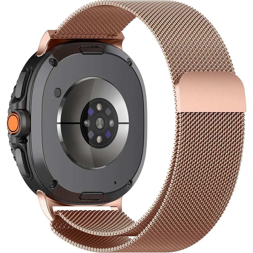 Ремінець ArmorStandart Milanese Magnetic для Samsung Galaxy Watch 8/8 Classic 20x113 mm Rose Gold (ARM87360) [151815] - фото 2