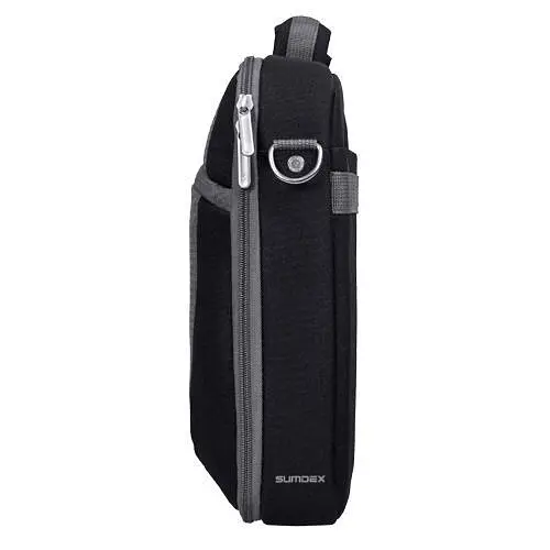 Сумка для ноутбука 16" Sumdex PON-301BK Black поліестер 40 x 28.5 x 5 см - фото 3