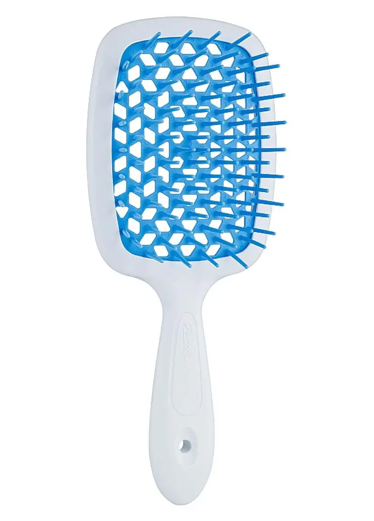 Щітка для волосся Janeke Superbrush Small Біла з синім