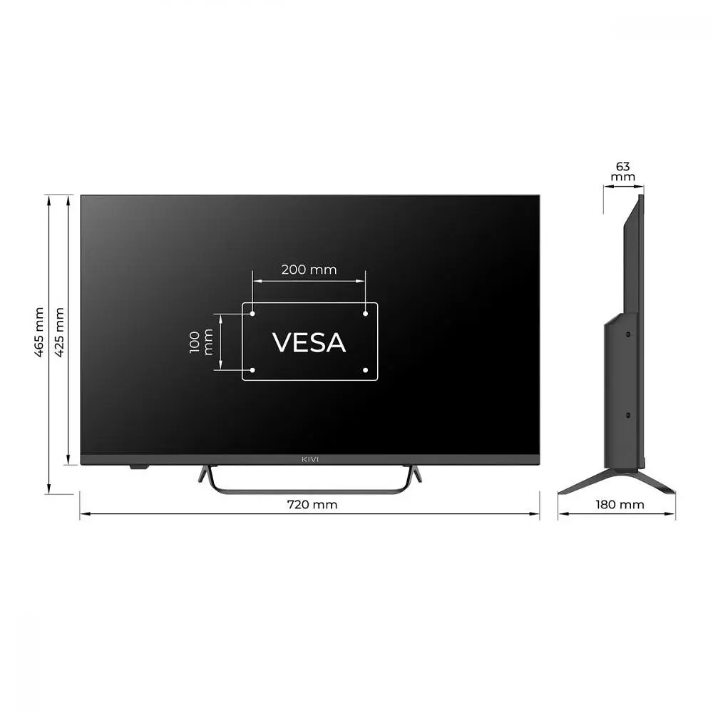 Телевизор Kivi 32F760QB - фото 3