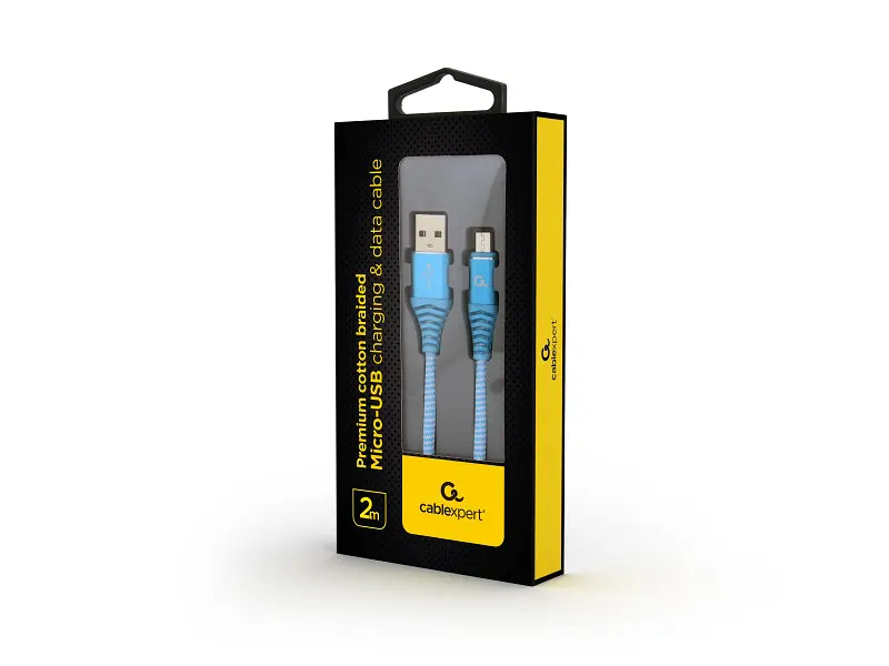Кабель Cablexpert CC-USB2B-AMmBM-2M-VW - фото 2