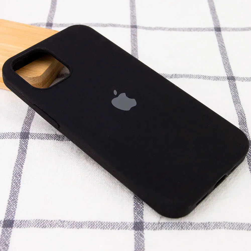 Чохол Silicone Case для Apple iPhone 15 Pro Black AA [92743] - фото 2
