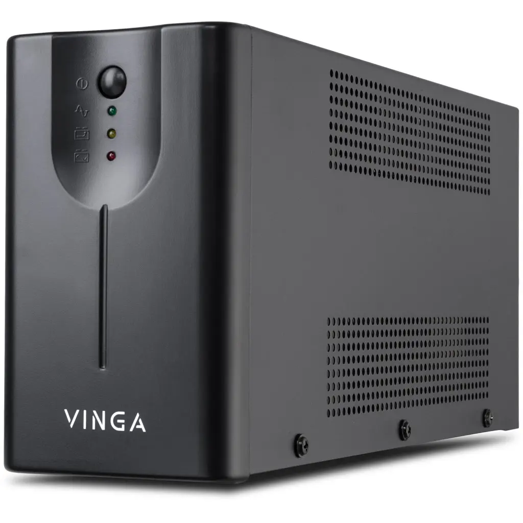 Устройство бесперебойного питания Vinga LED 1500VA metal case (VPE-1500M) - фото 4