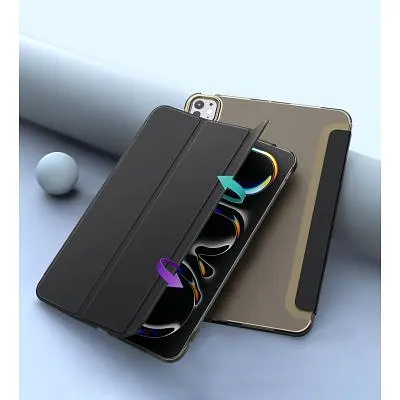 Чохол до планшета BeCover Tri Fold Hard Apple iPad Pro 11" M4 2024 Black (711726) - фото 3