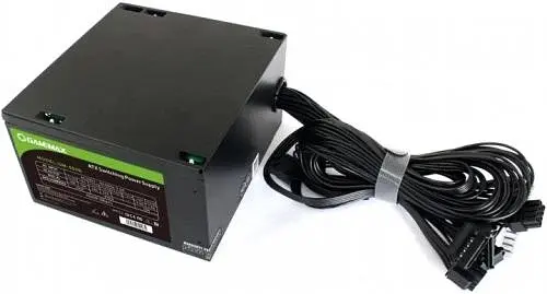 Блок живлення 600 Вт, GM-600B, Black, Active PFC GameMax teh0029001 - фото 3