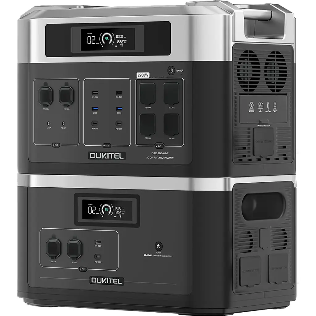 Зарядная станция Oukitel BP2000E + батарейный модуль B2000E [124069] - фото 2