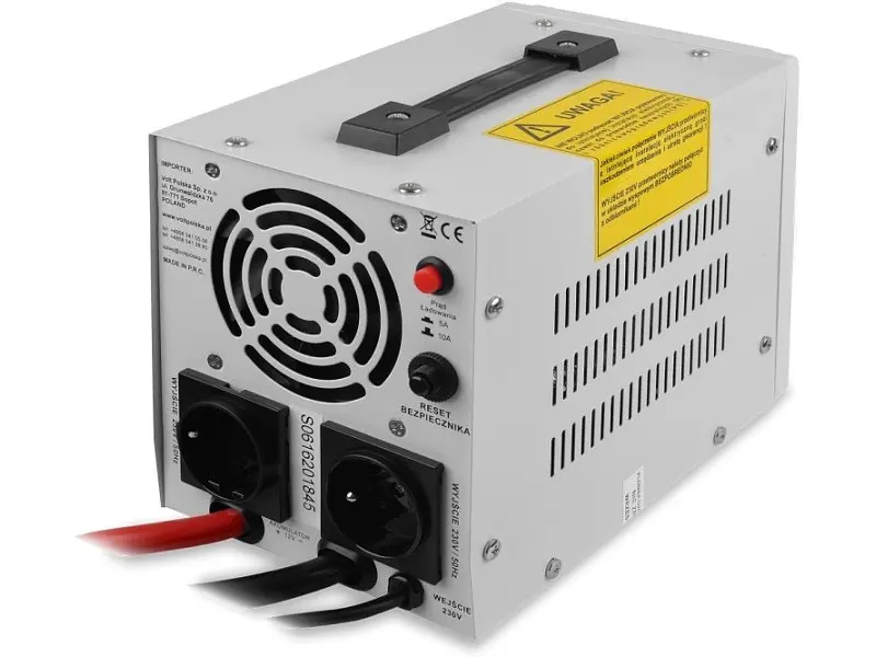 Гібридне ДБЖ/інвертор VOLT POLSKA SINUS PRO 800 E 12/230V 500/800W (3SP080012E) - фото 2