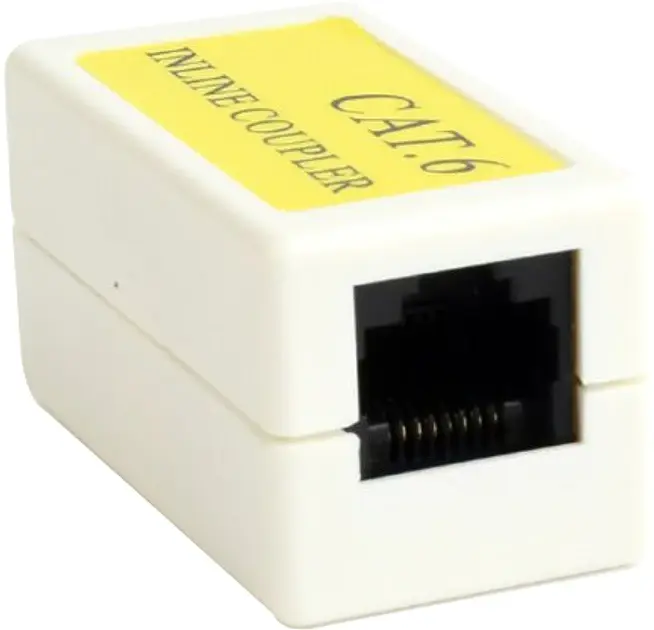 З`єднувач мережевих роз`ємів Cablexpert UTP 1+1 RJ45 UTP Cat 6 (NCA-LC6-01)