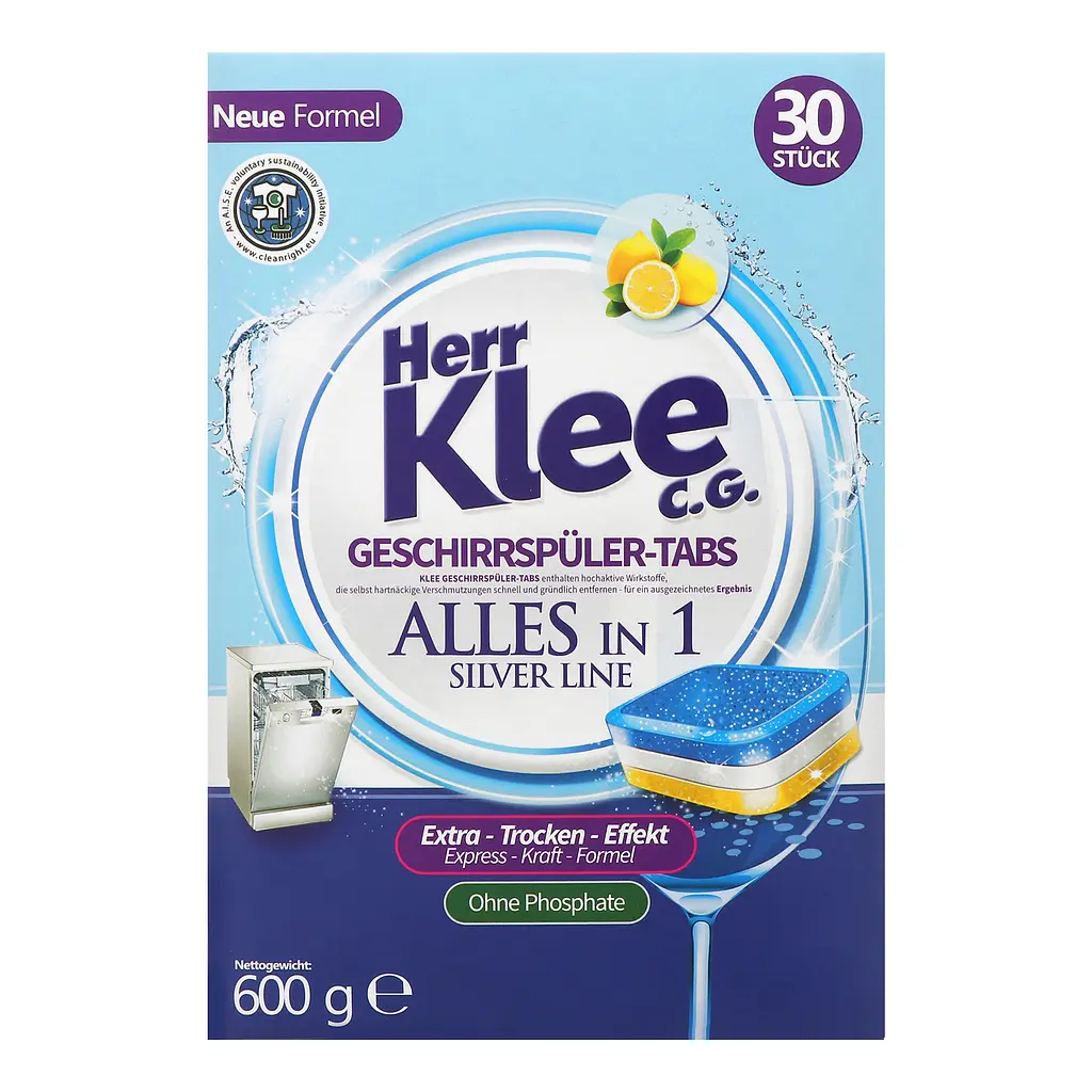 Таблетки для посудомийних машин Herr Klee, 30 шт. (040-6161) - фото 2