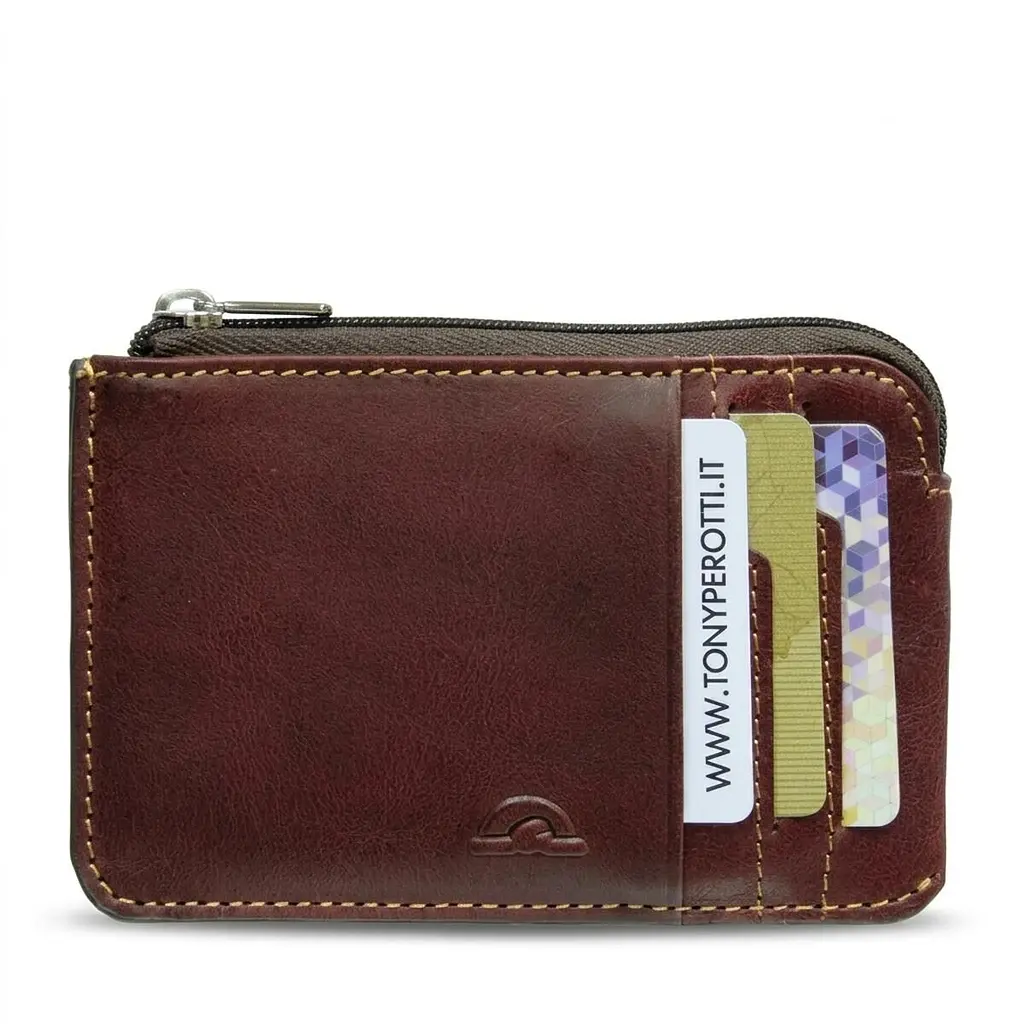 Кредитниця з RFID захистом Tony Perotti натуральна шкіра Nevada 3825 (90557) Коричнева - фото 7