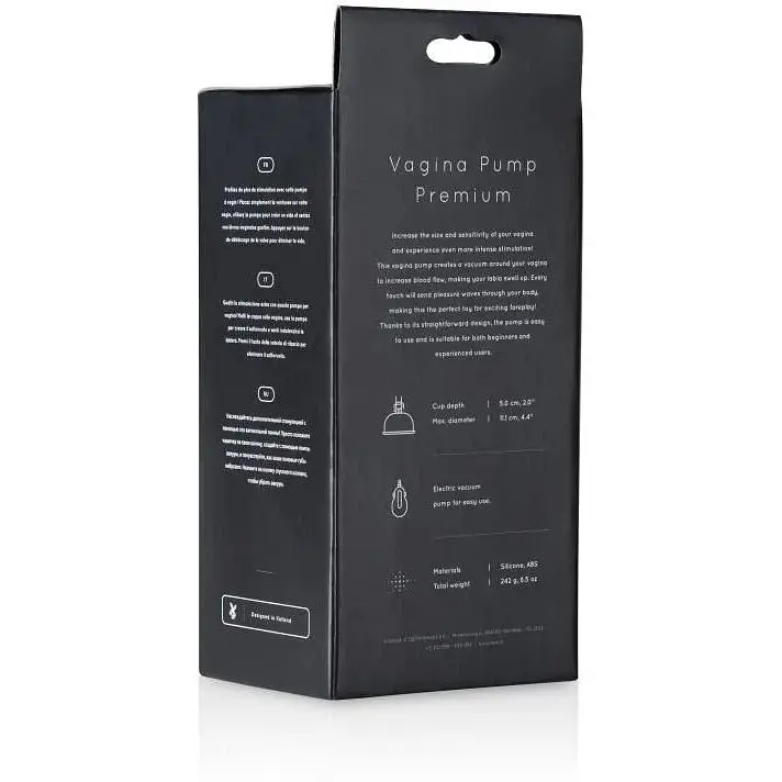 Автоматический вакуумный насос для вульвы SAIZ Vagina Pump Premium - фото 3