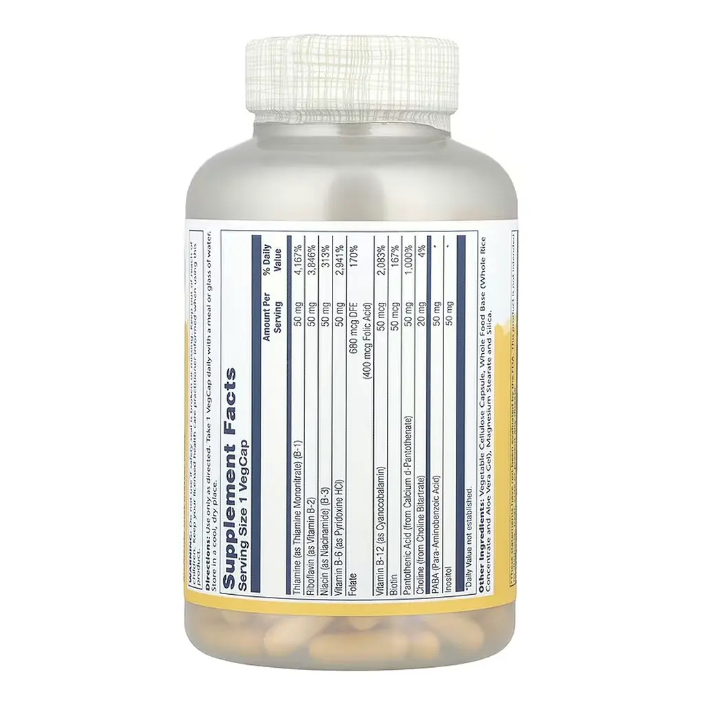 Vitamin B-Complex 50 50mg - 250 vcaps - фото 2