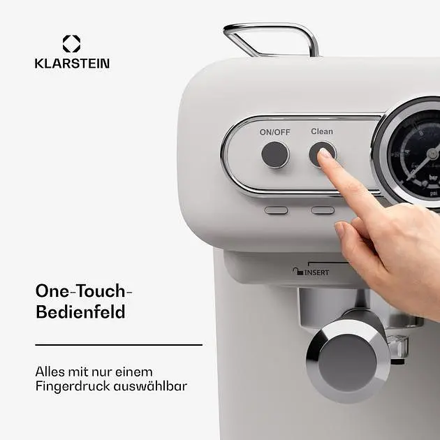 Кофеварка Klarstein Espressionata Evo 19 бар (10045426) - фото 2