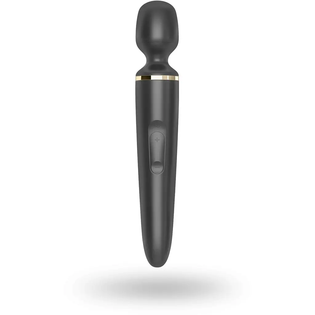 Вібромасажер Satisfyer Wand-er Woman (Black/Gold) - фото 5