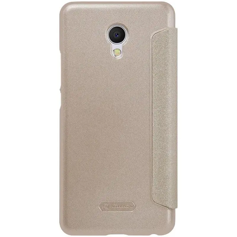 Чехол-книжка Nillkin Sparkle case Meizu M3e Gold - фото 6