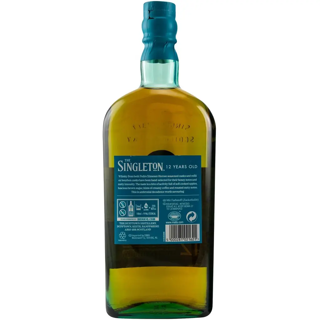 Віскі The Singleton of Dufftown Luscious Nectar 12 yo 40% 0.7 л  - фото 2