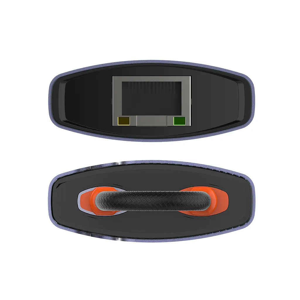 Порт-реплікатор ColorWay Docking Station USB-C 6-в-1 Type C PD 100W/USB3.0х3/USB2.0/RJ45 (CW-HUB03) - фото 11