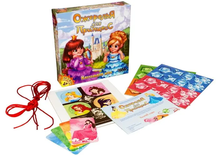 Настільна гра Hobby World Намиста для принцес (Princess Mina: Jewel Matching Game) (01669) - фото 13