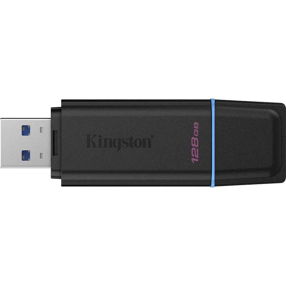 Флеш-накопичувач Kingston 128GB USB 3.2 Gen 1 DataTraveler Exod ia Black/Blue DTXG2/128GB (DTXG2/128GB) - фото 4