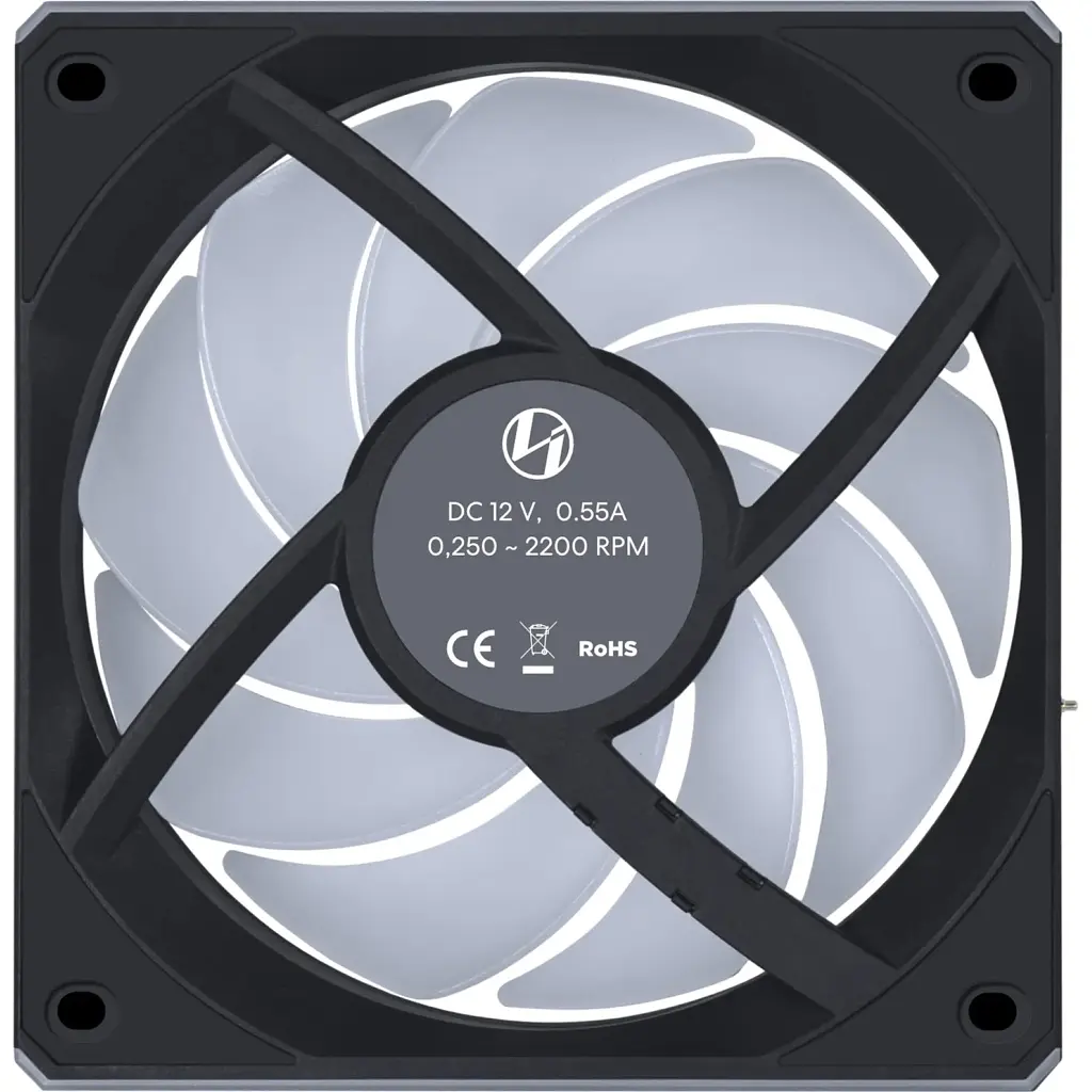 Кулер до корпусу Lian Li Uni Fan CL WIRELESS 120-3, Black (G99.12CL1W3B.00) - фото 5