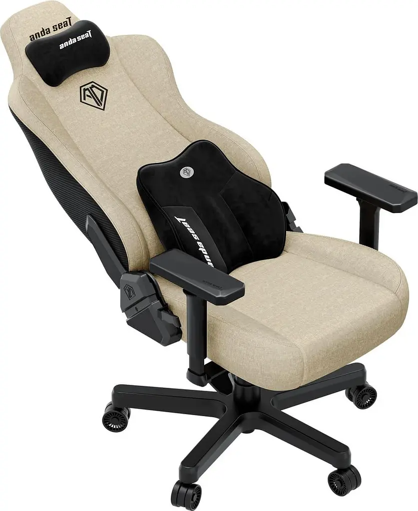 Игровое кресло Anda Seat Kaiser 3E XL Beige Fabric (AD23YC-XL-09-I-CF-I01) - фото 8