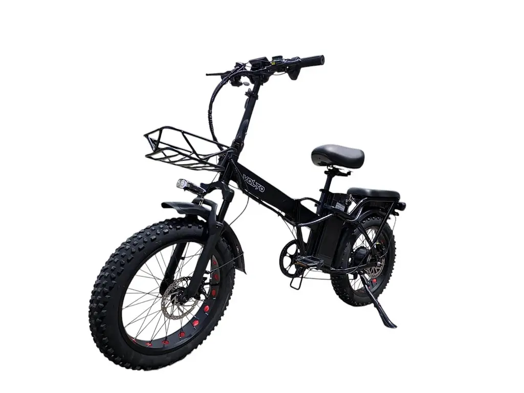 Електровелосипед VOLTO Flex 20" 1000W 26Ah PAS Чорний