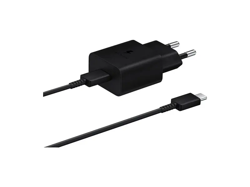 Зарядний пристрій Samsung 15 W PD + C-C Black (EP-T1510XBEGRU) - фото 4