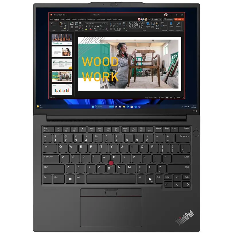 Ноутбук Lenovo ThinkPad E14 Gen 6 Ultra 5 125U la 4.3 GHz, IPS, 16GB DDR5, 512GB, Без ОС - фото 6