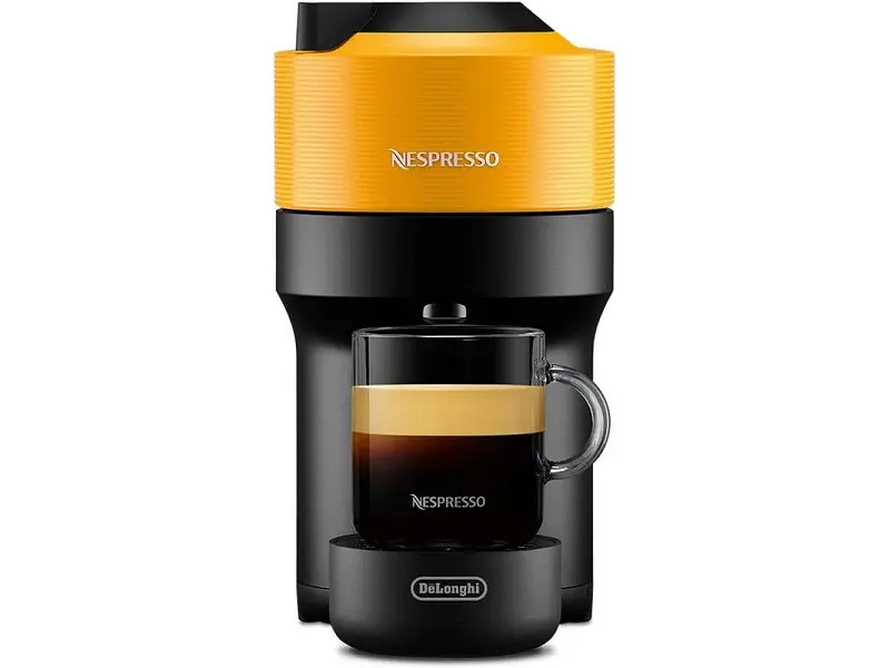 Капсульна кавоварка Delonghi Nespresso Vertuo Pop Mango Yellow ENV90.Y - фото 2