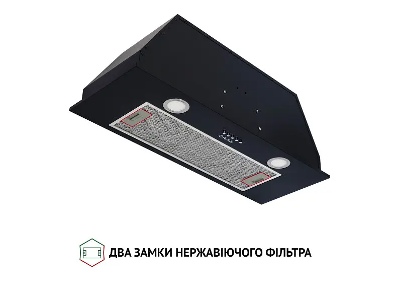 Витяжка Perfelli BI 7652 BL 1000 LED - фото 3