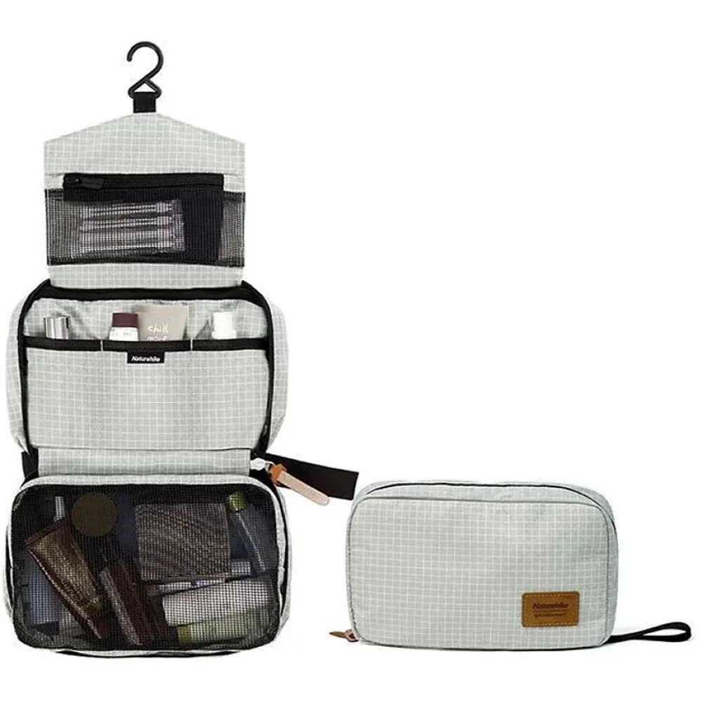 Косметичка Naturehike NH20SN010 L Grey - фото 2