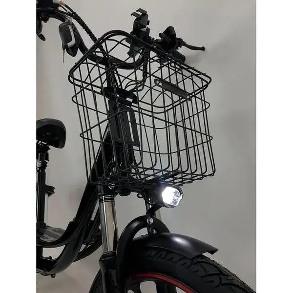 Електровелосипед Minako V4 PRO двомісний 500W/60V/18Ah із заднім амортизатором чорний - фото 5