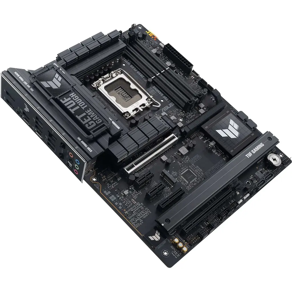 Материнська плата Asus TUF Gaming Z890-PLUS WIFI s1851 Z890 4xDDR5 M.2 DP HDMI Wi-Fi BT ATX - фото 4