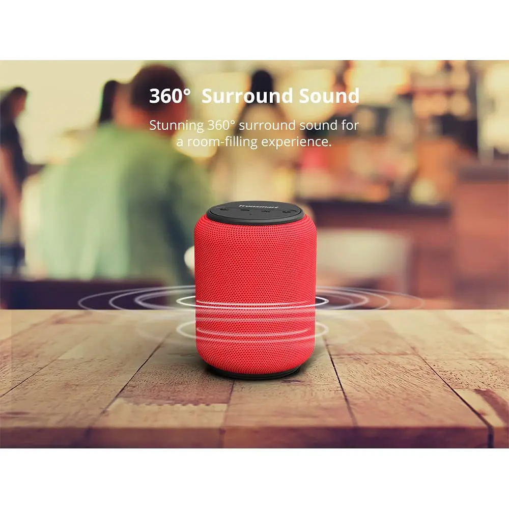 Портативная Bluetooth колонка Tronsmart Element T6 Mini Red - фото 5