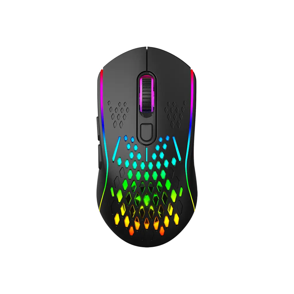 Мишка Xtrike ME GW-611 Wireless RGB Black (GW-611) - фото 3