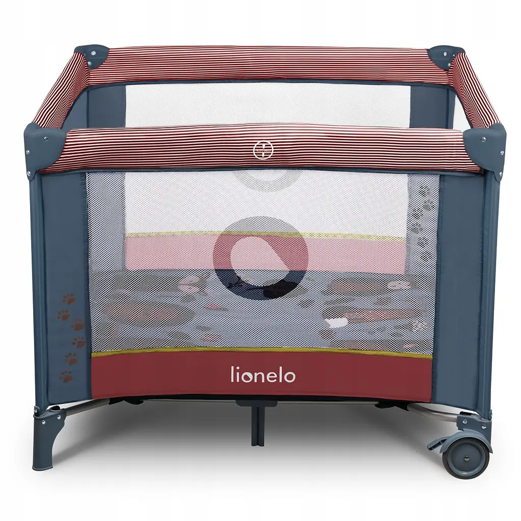 Манеж Lionelo Sofie Blue Cobalt Red - фото 8