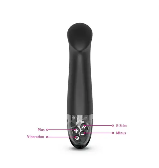 Вібратор Mystim Right on Ron 16.5 см чорний - фото 2