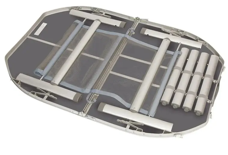 Стол Bo-Camp Case Model Oval 120x80 cm Grey (1404415) (DAS303277) - фото 2