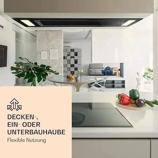 Встраиваемая потолочная вытяжка Klarstein Remy (10031996) - фото 2