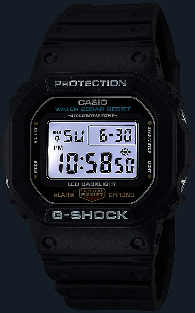 Годинник Casio G-Shock DW-5600UE-1ER з полімерним ремінцем - фото 3